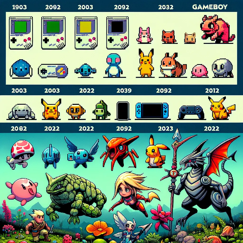 Exploring the Evolution of Pokemon Games Over the Years